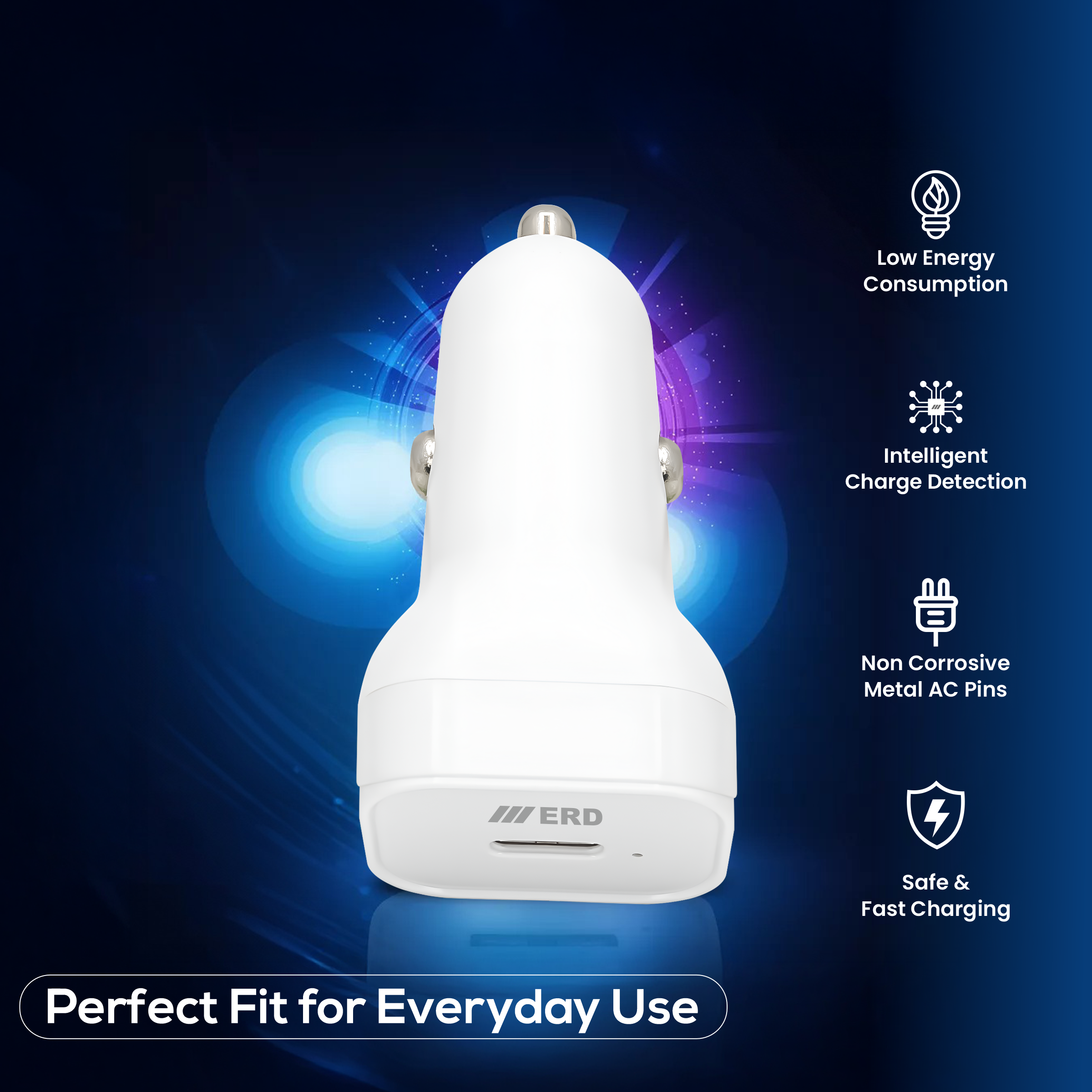 CC-132 USB-C DOCK FAST CAR CHARGER