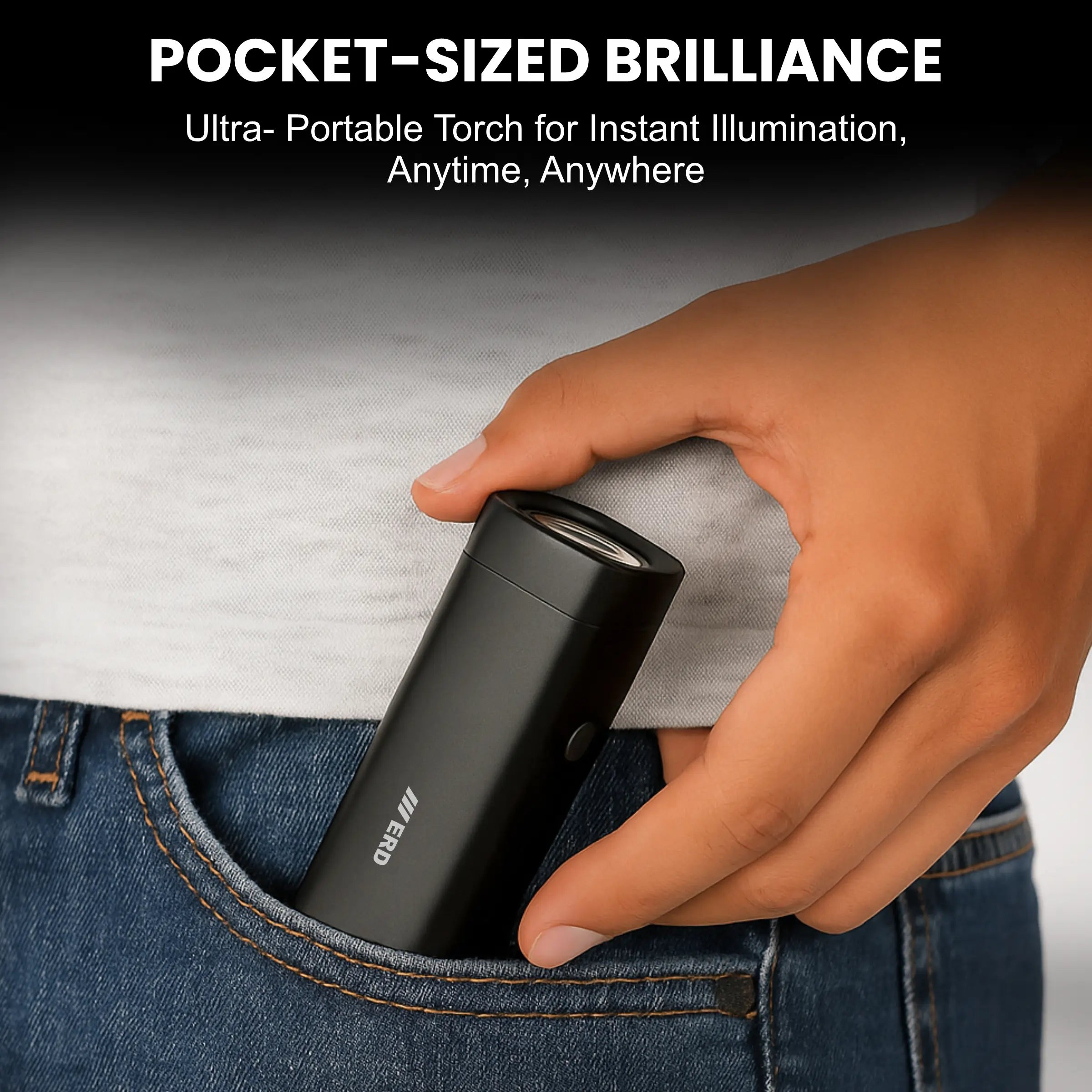 ERD LED RECHARGEABLE TORCH TL-601/Rechargeable Torch