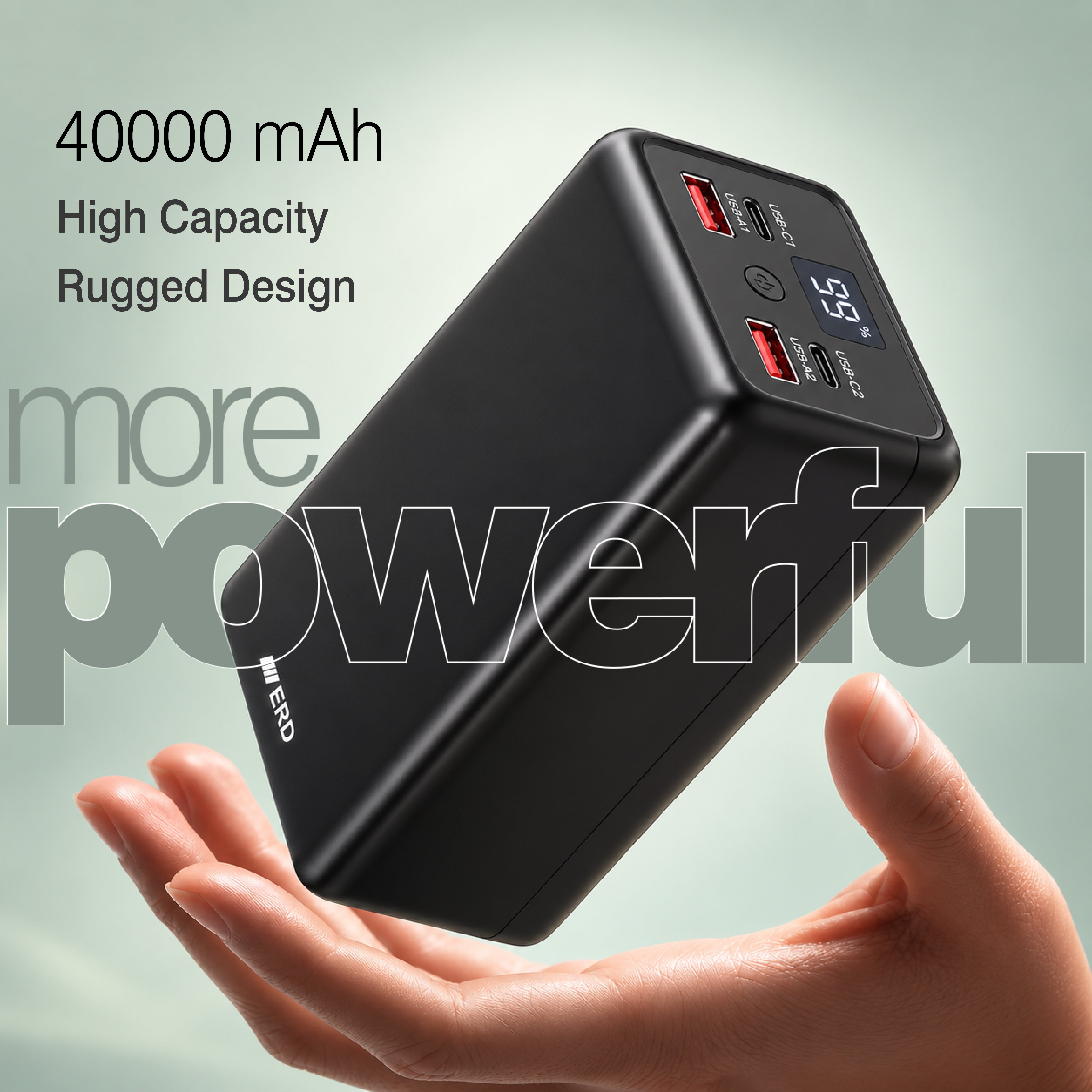 ERD PB-193 Power Bank 40000 mAh (25W)