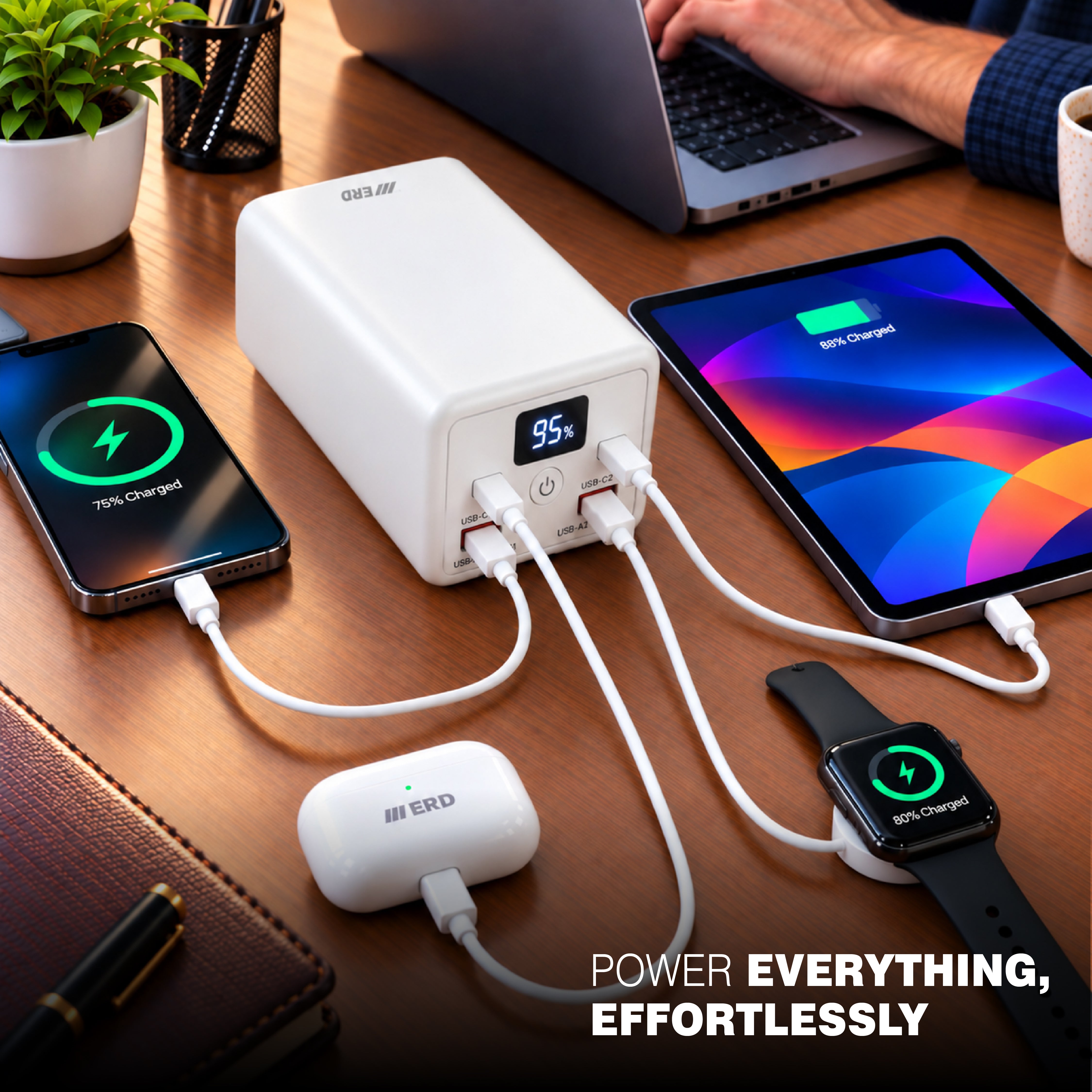 ERD PB-193 Power Bank 40000 mAh (25W)