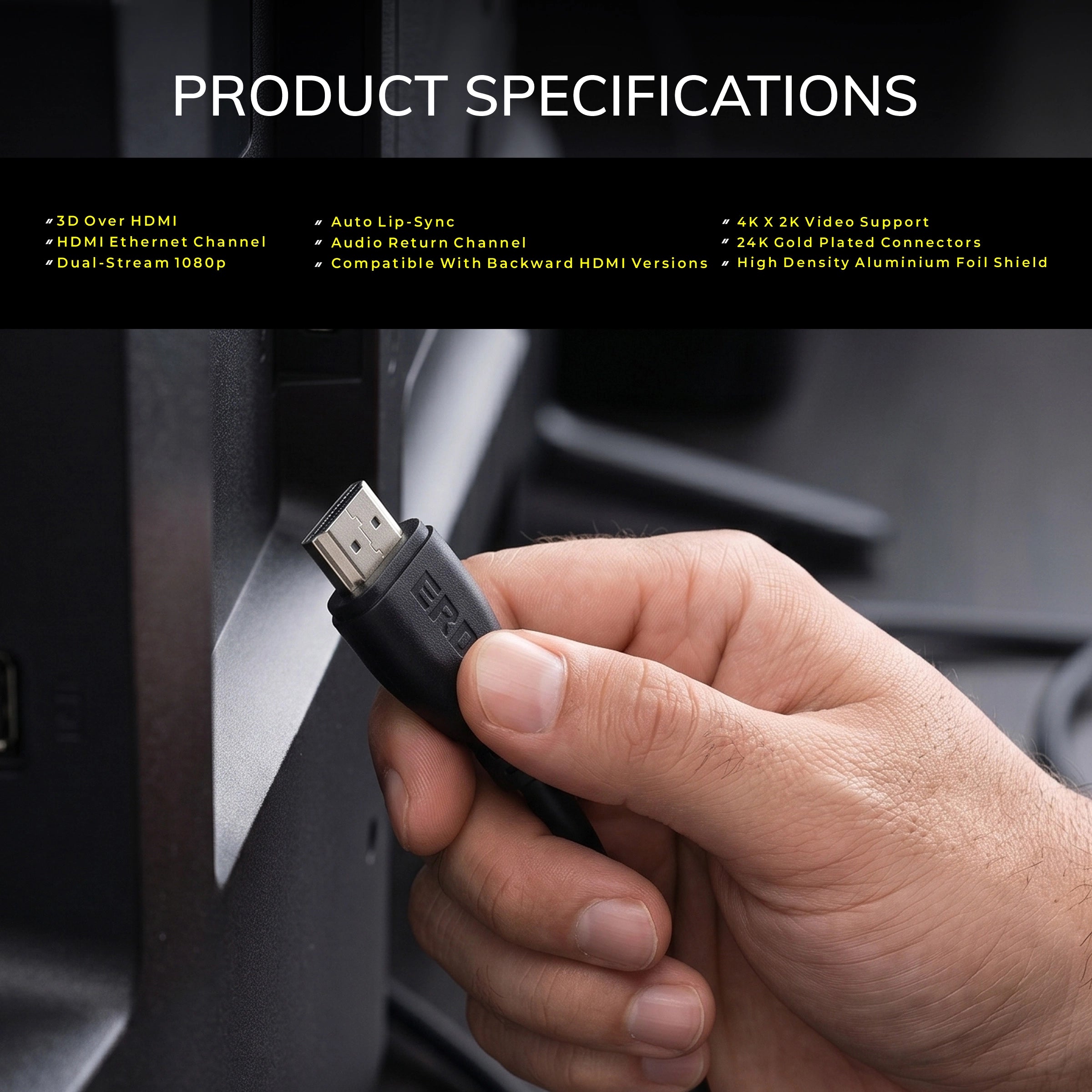 ERD HDMI CABLE HD-103 (3MTR)