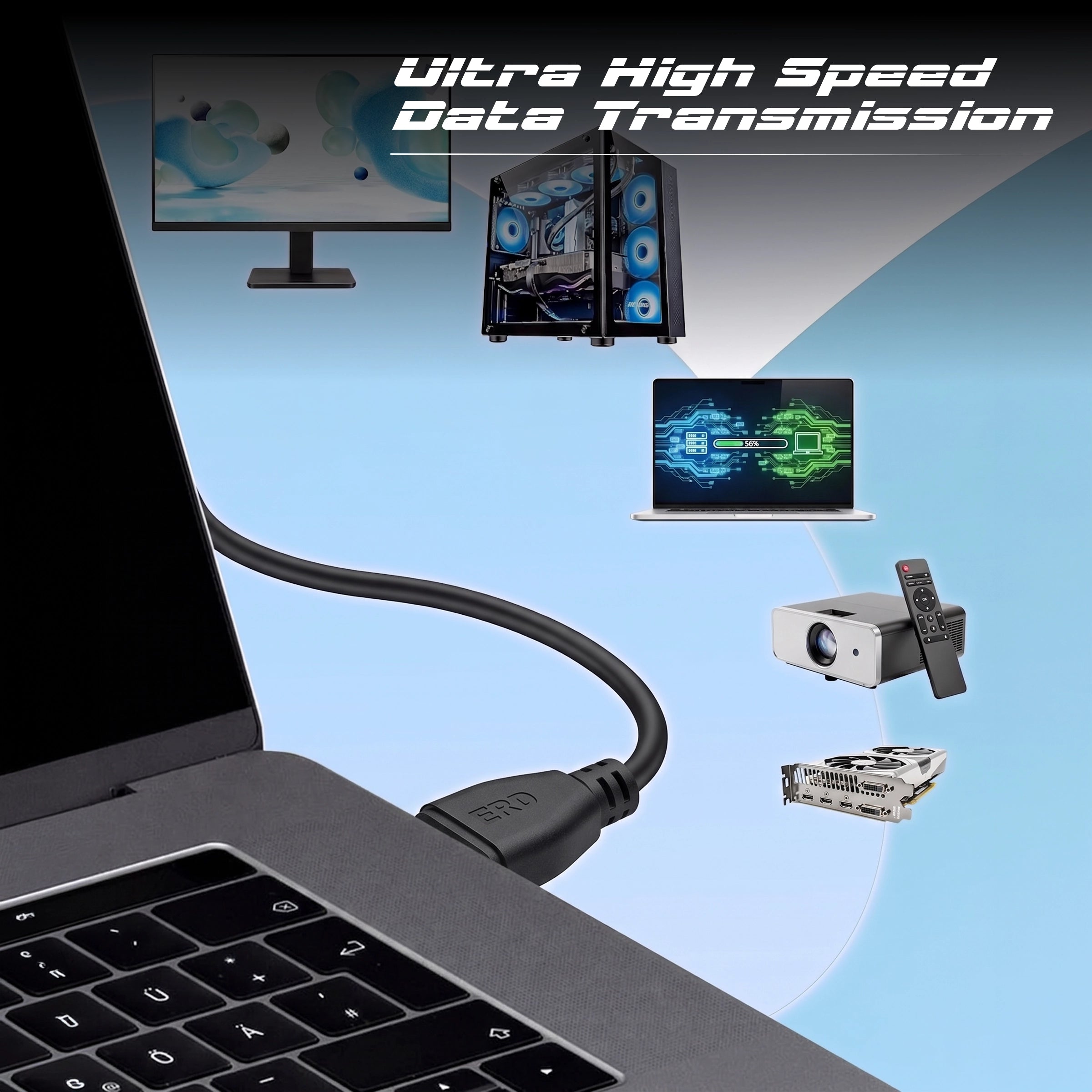 ERD HDMI CABLE HD-105 (10MTR)