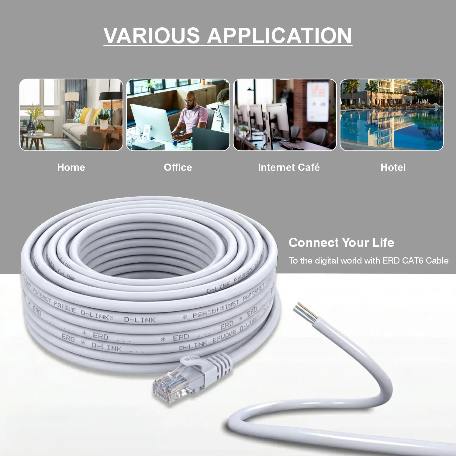 ERD PATCH CORD LC-101 (1 MTR)