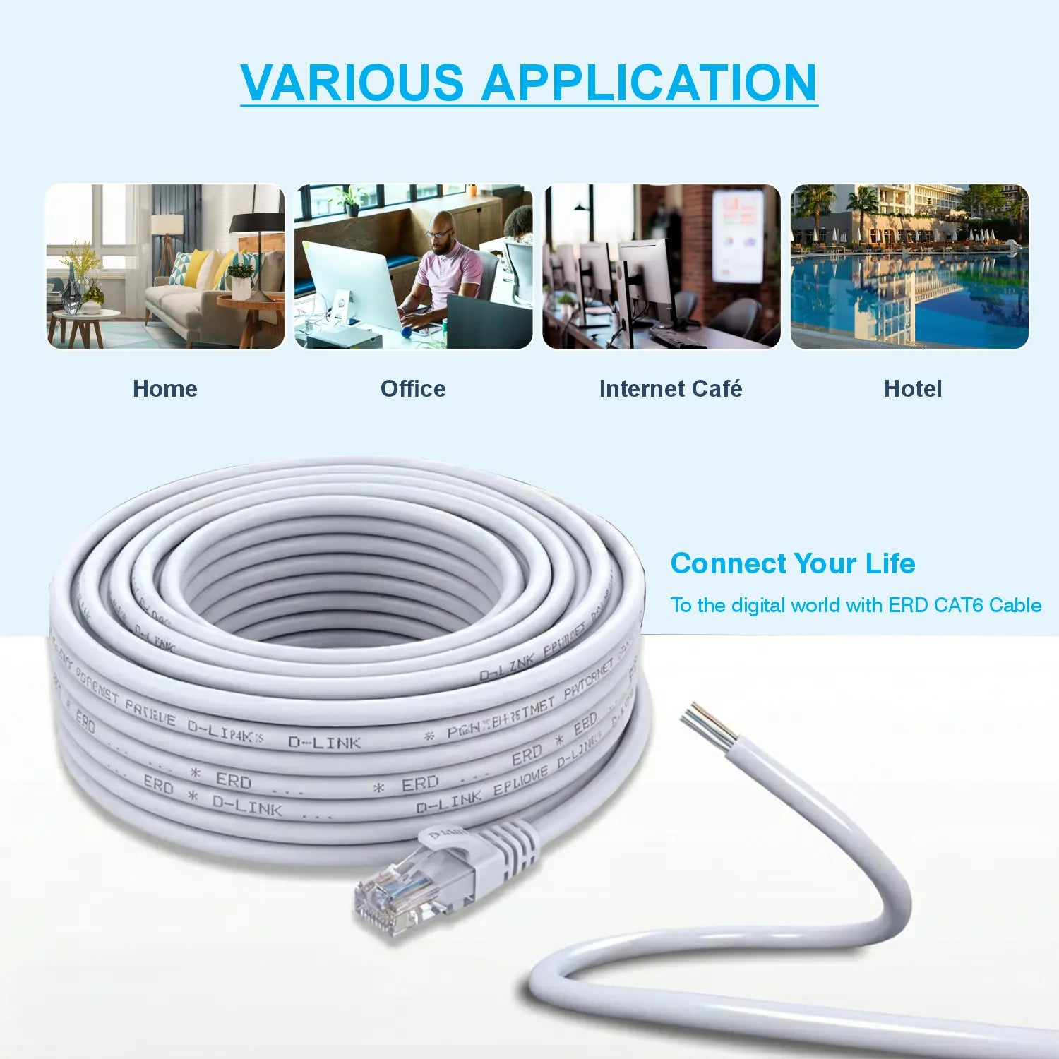 ERD PATCH CORD LC-102 (2 MTR)
