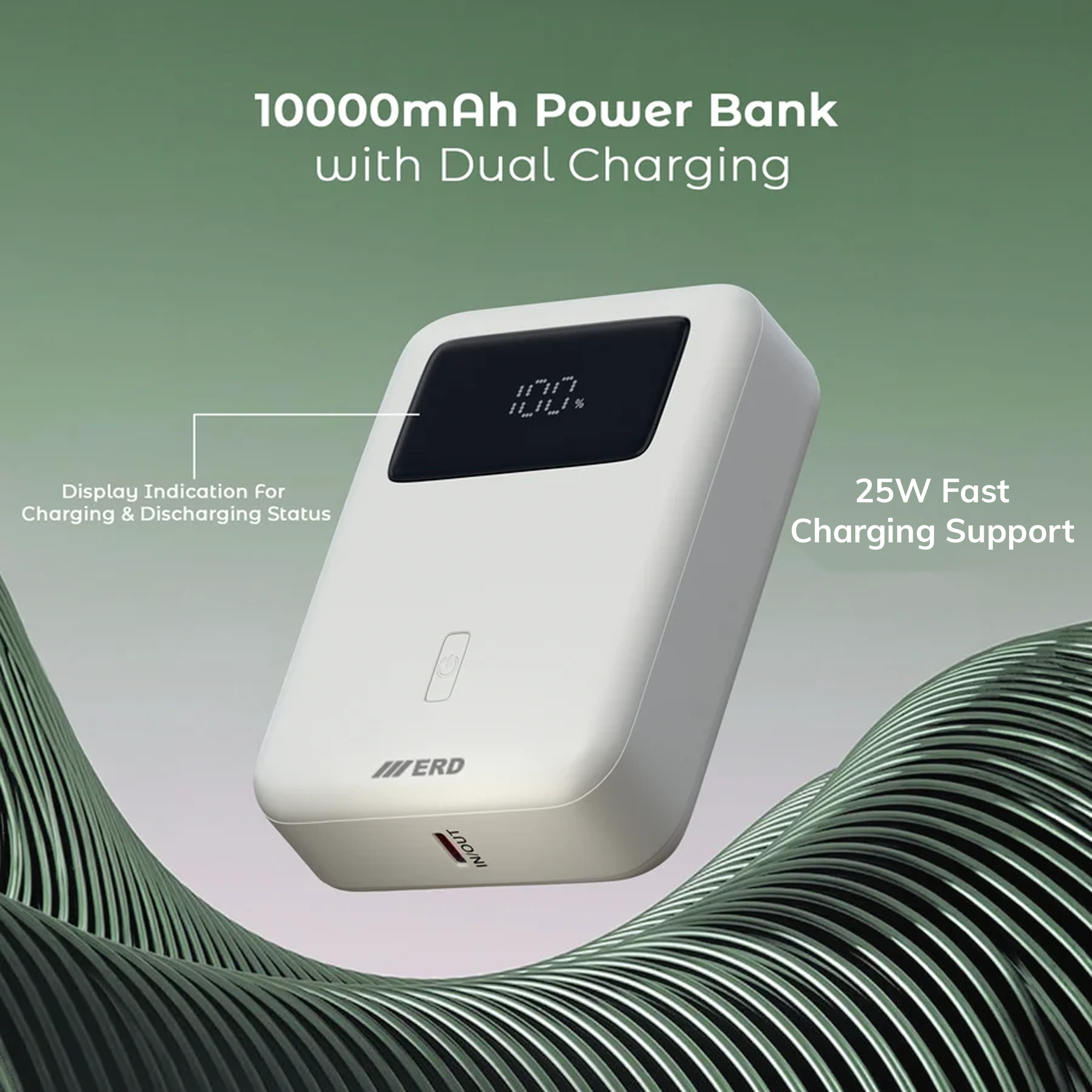 ERD PB-110 POWER BANK 10000mAh 25W