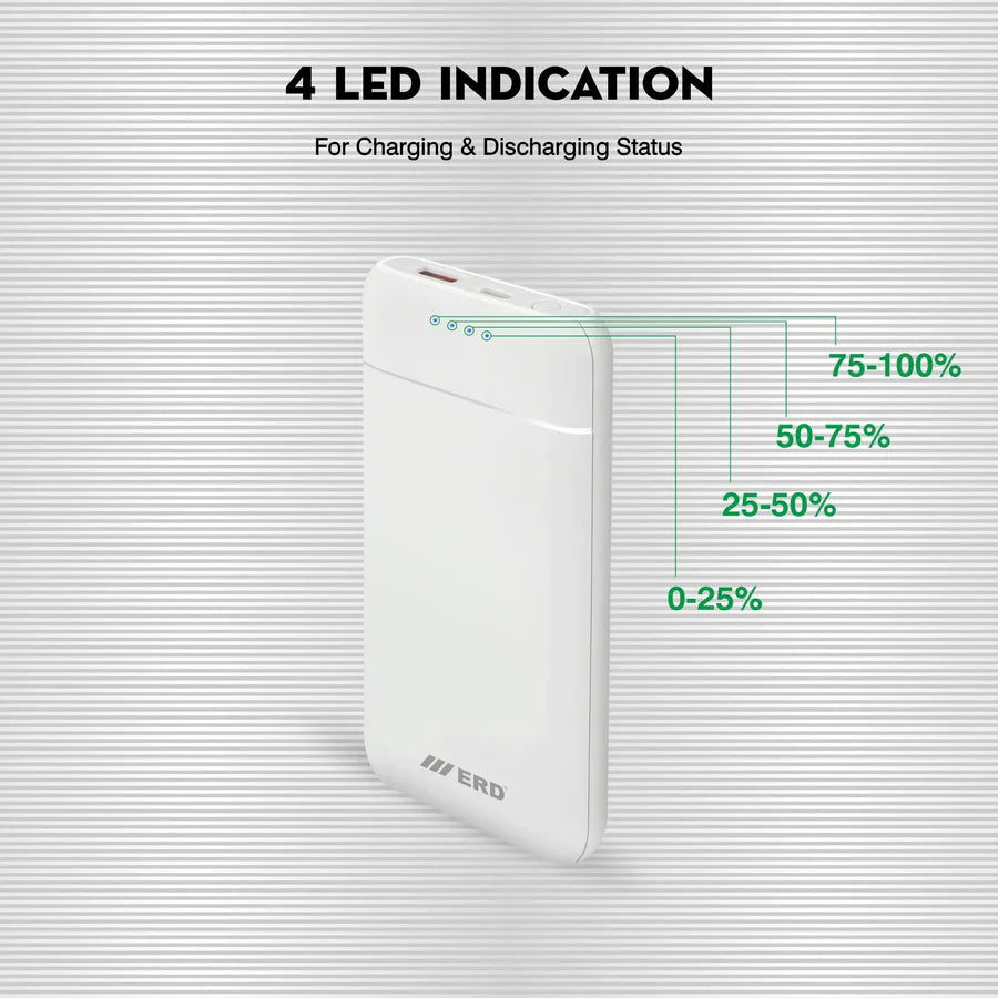 ERD PB-130 Power Bank 10000 mAh (25W)