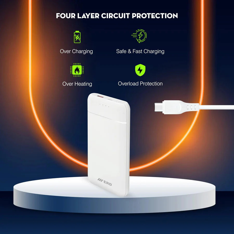 ERD PB-130 Power Bank 10000 mAh (25W)