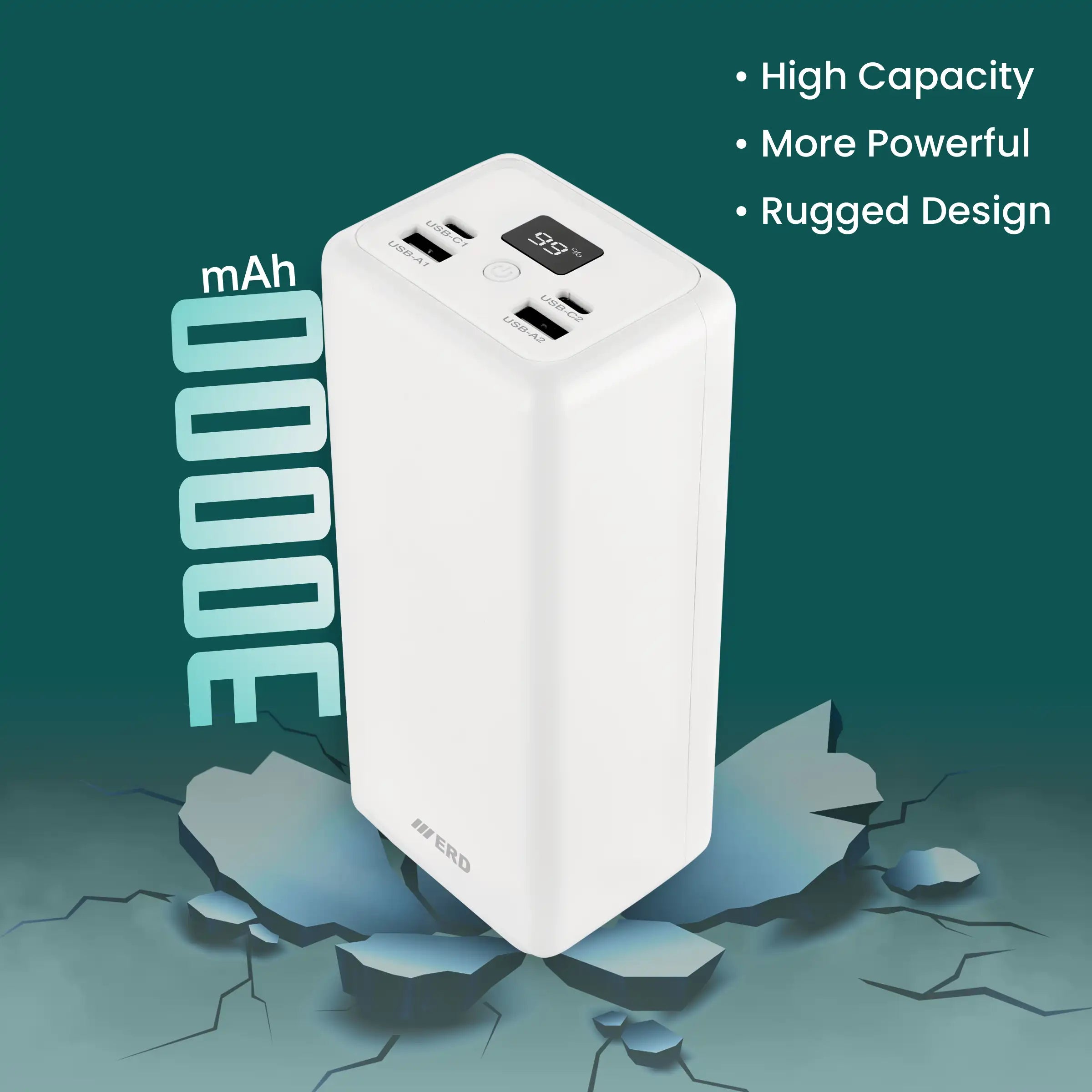 ERD PB-192 Power Bank 30000 mAh (25W)