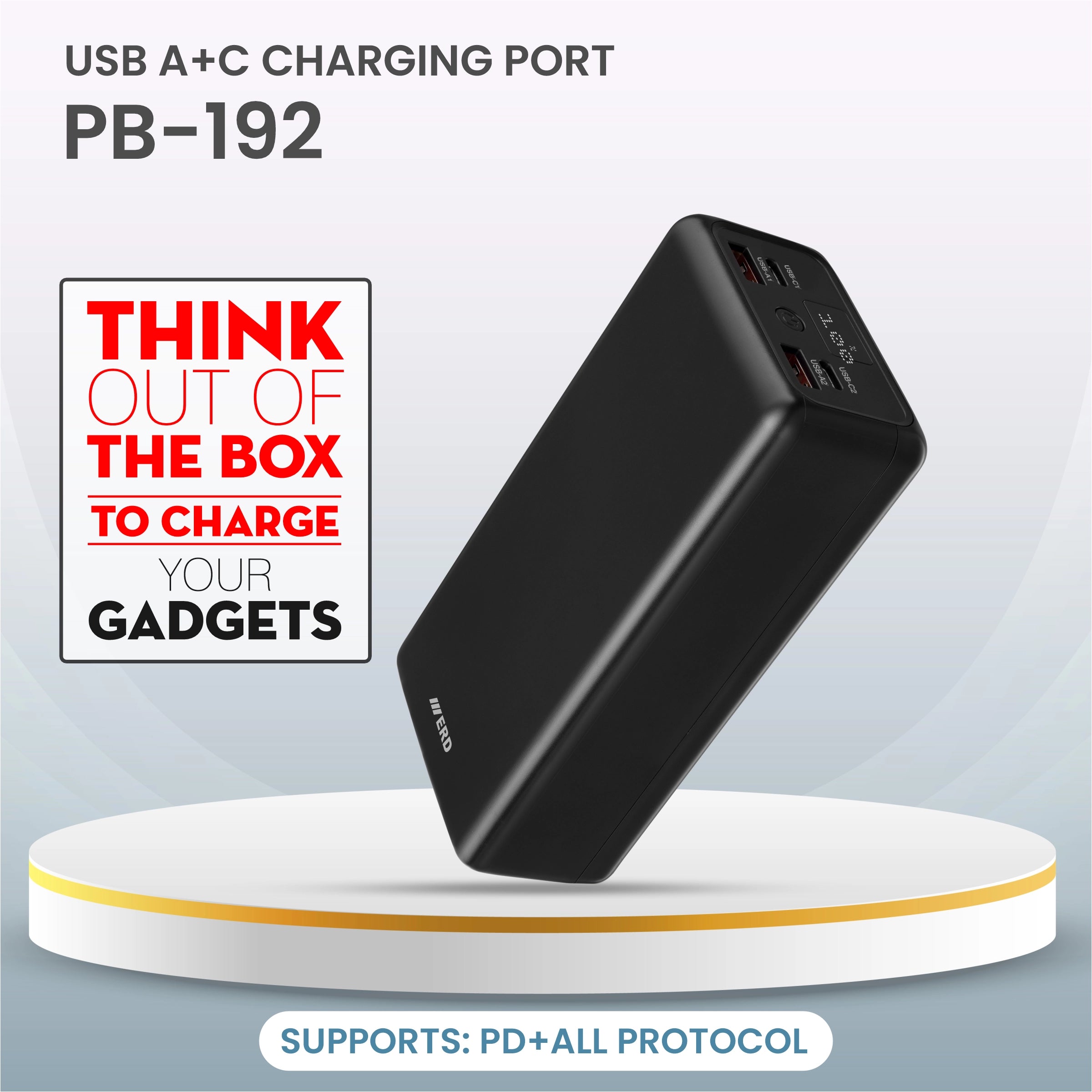 ERD PB-192 Power Bank 30000 mAh (25W)