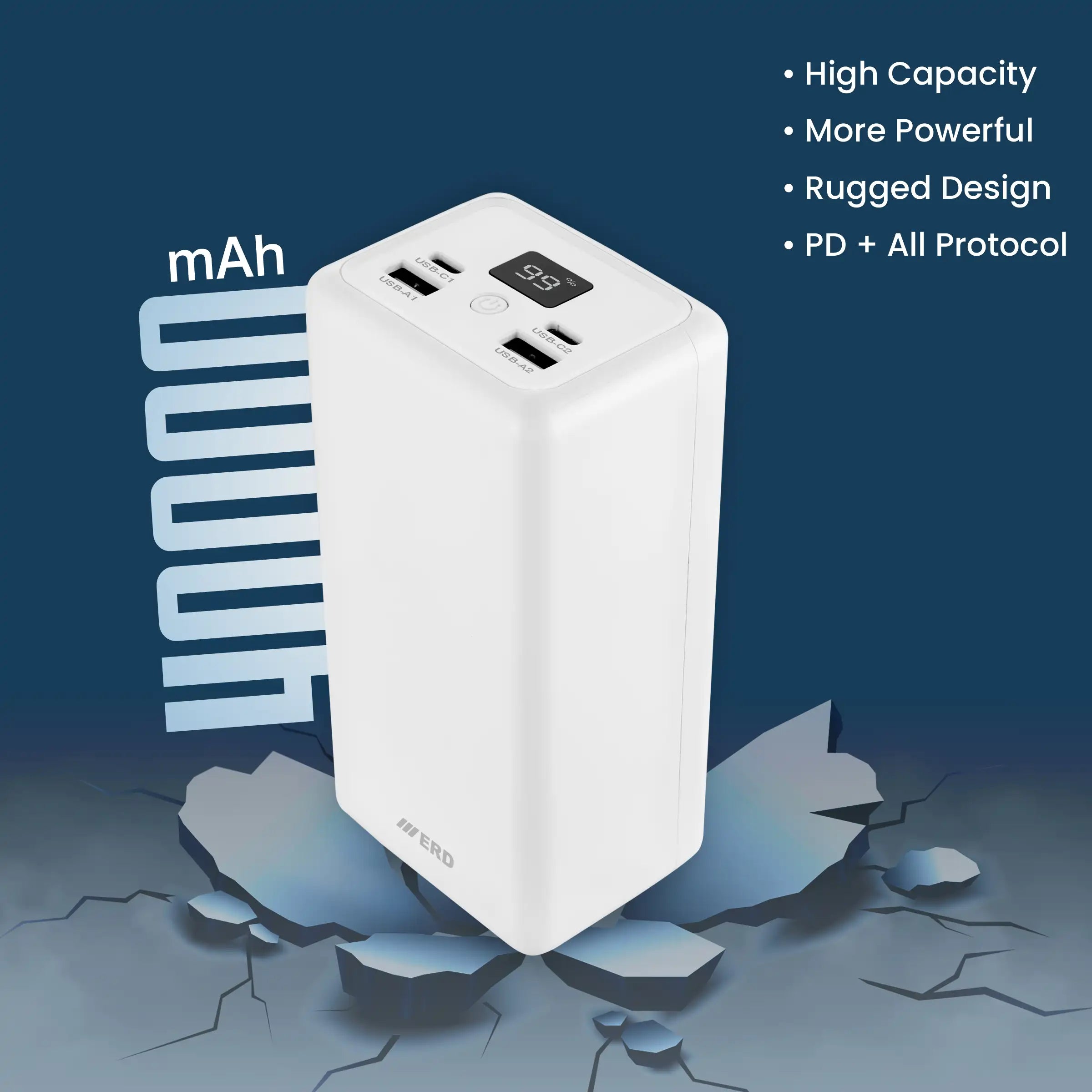 ERD PB-193 Power Bank 40000 mAh (25W)