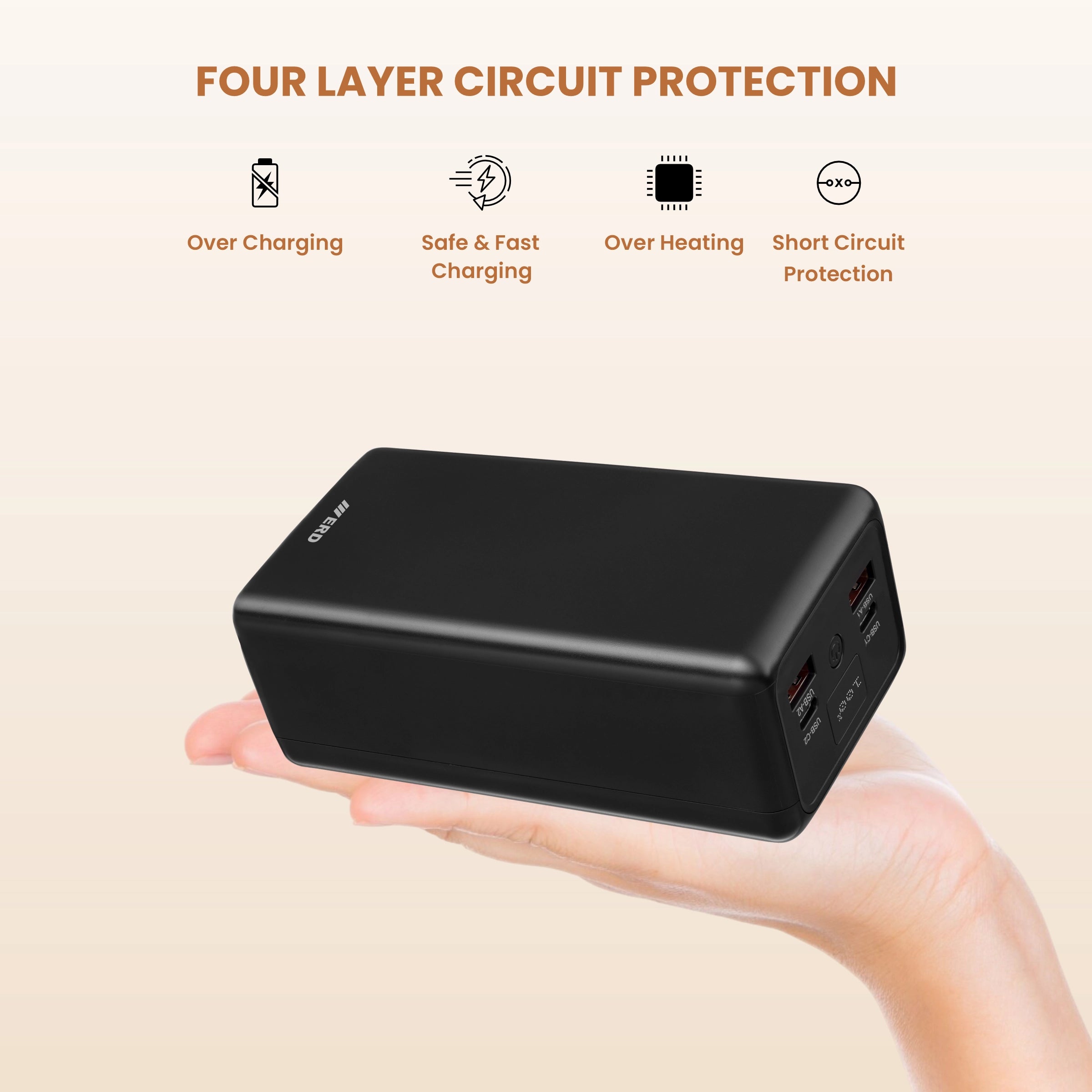 ERD PB-193 Power Bank 40000 mAh (25W)