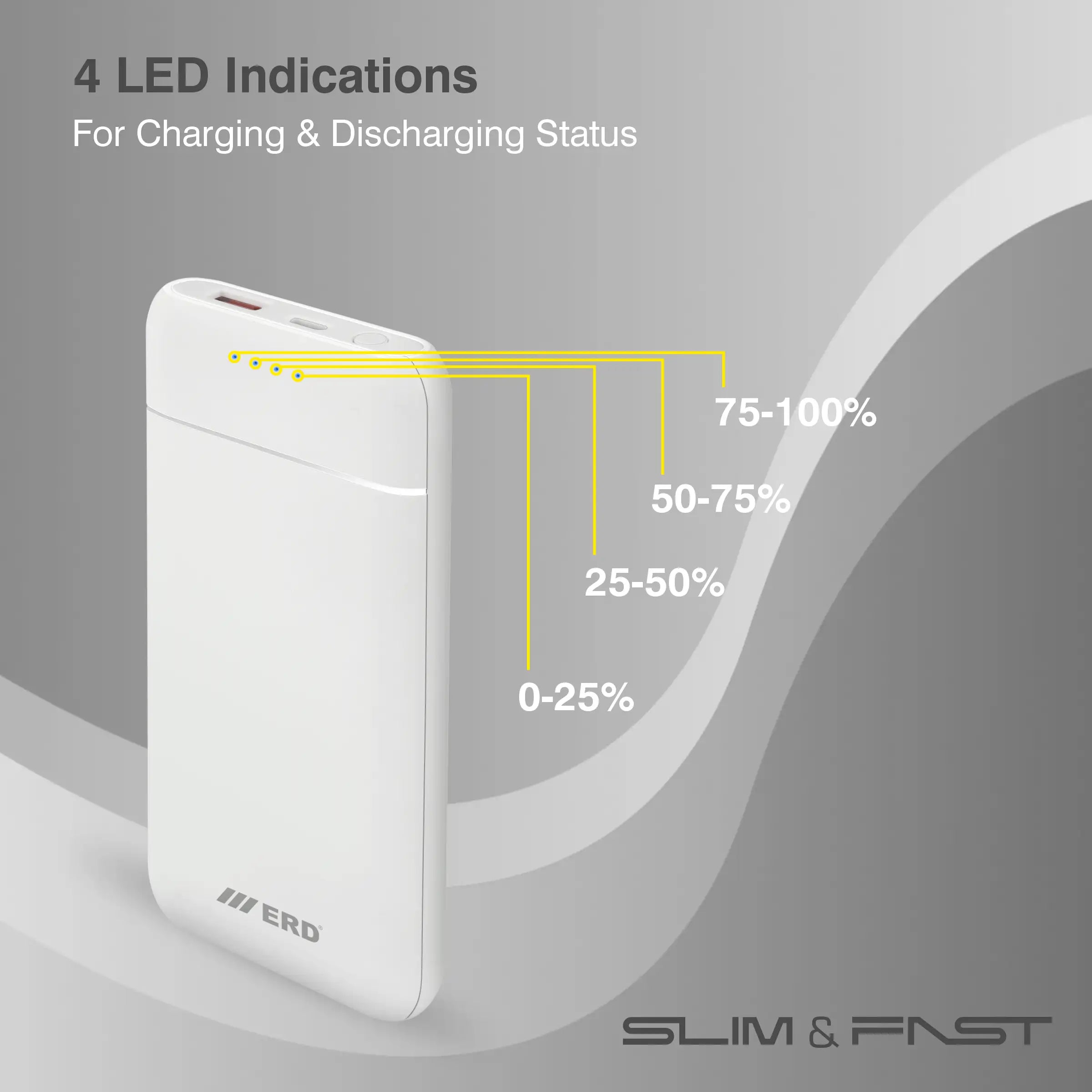 ERD PB-230 Power Bank 10000mAh (12W)