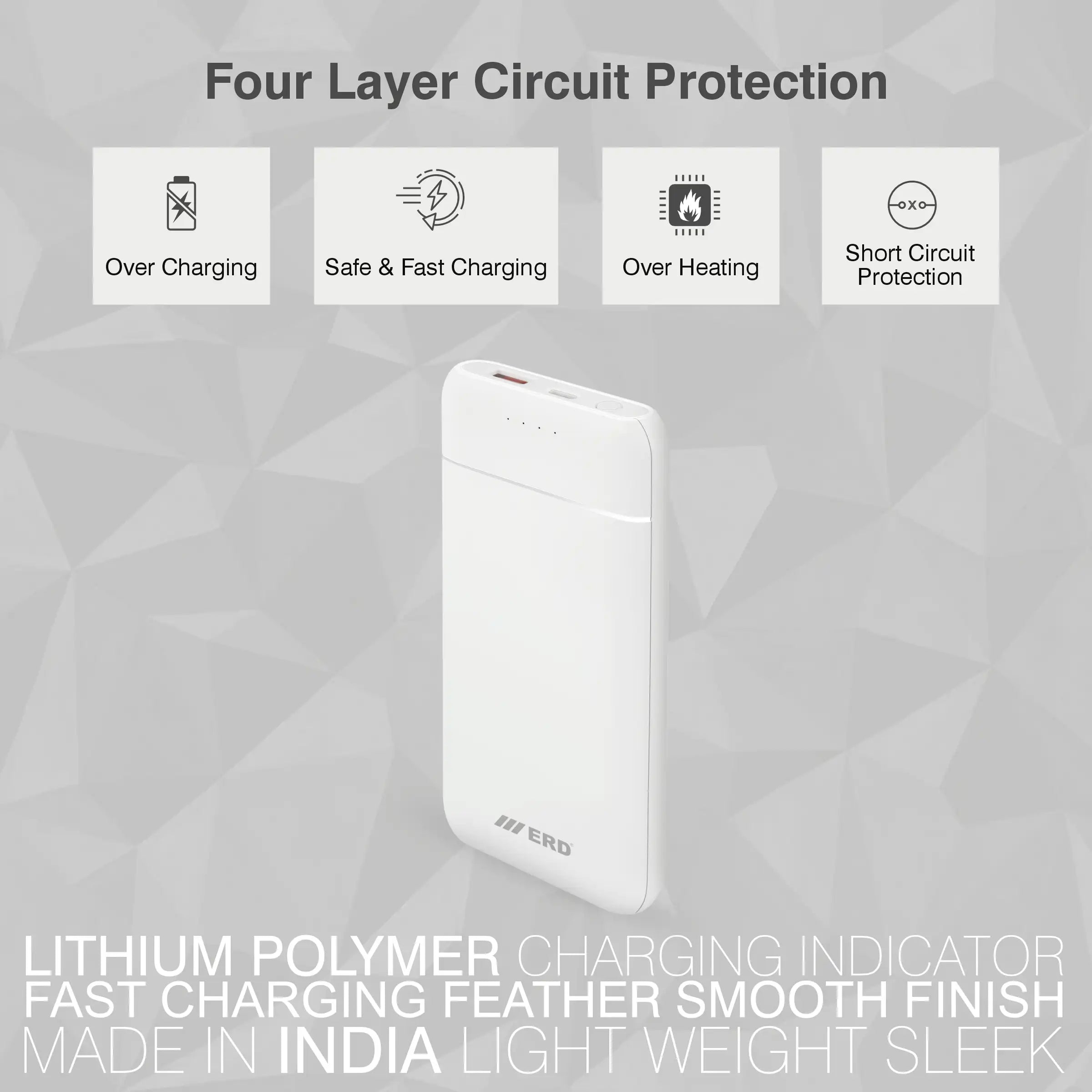 ERD PB-230 Power Bank 10000mAh (12W)