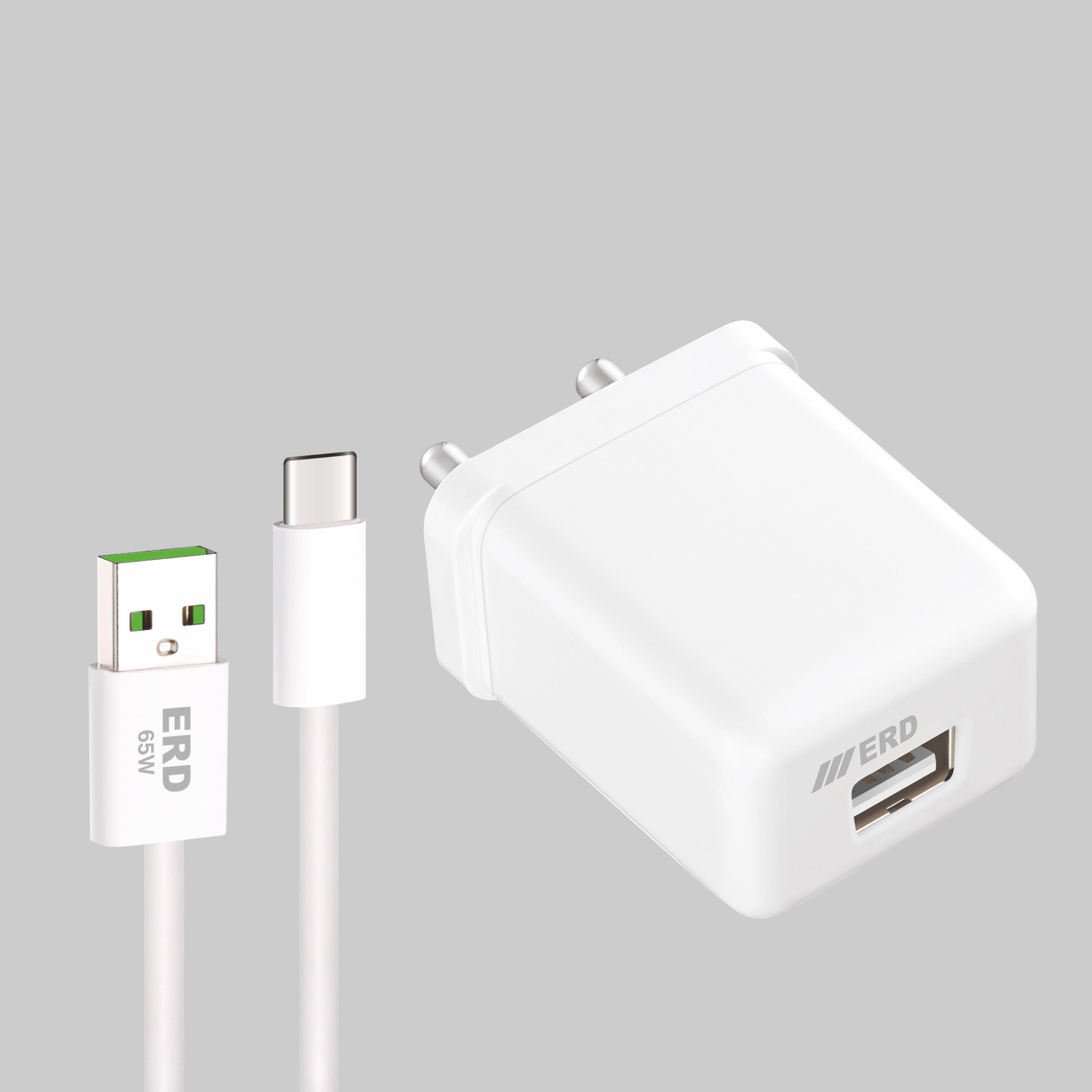 ERD TC-103 CHARGER USB-C WHITE 12W