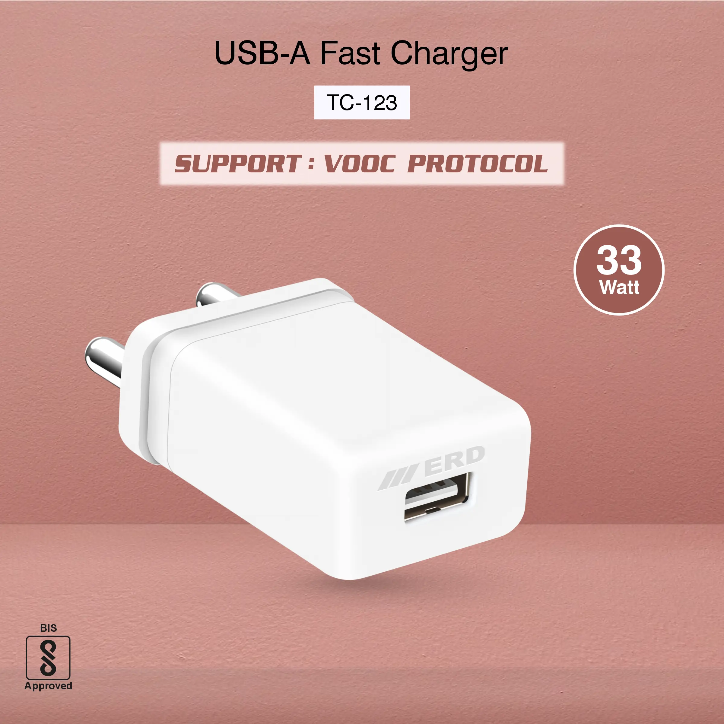 ERD TC-123 VOOC Charger 33W