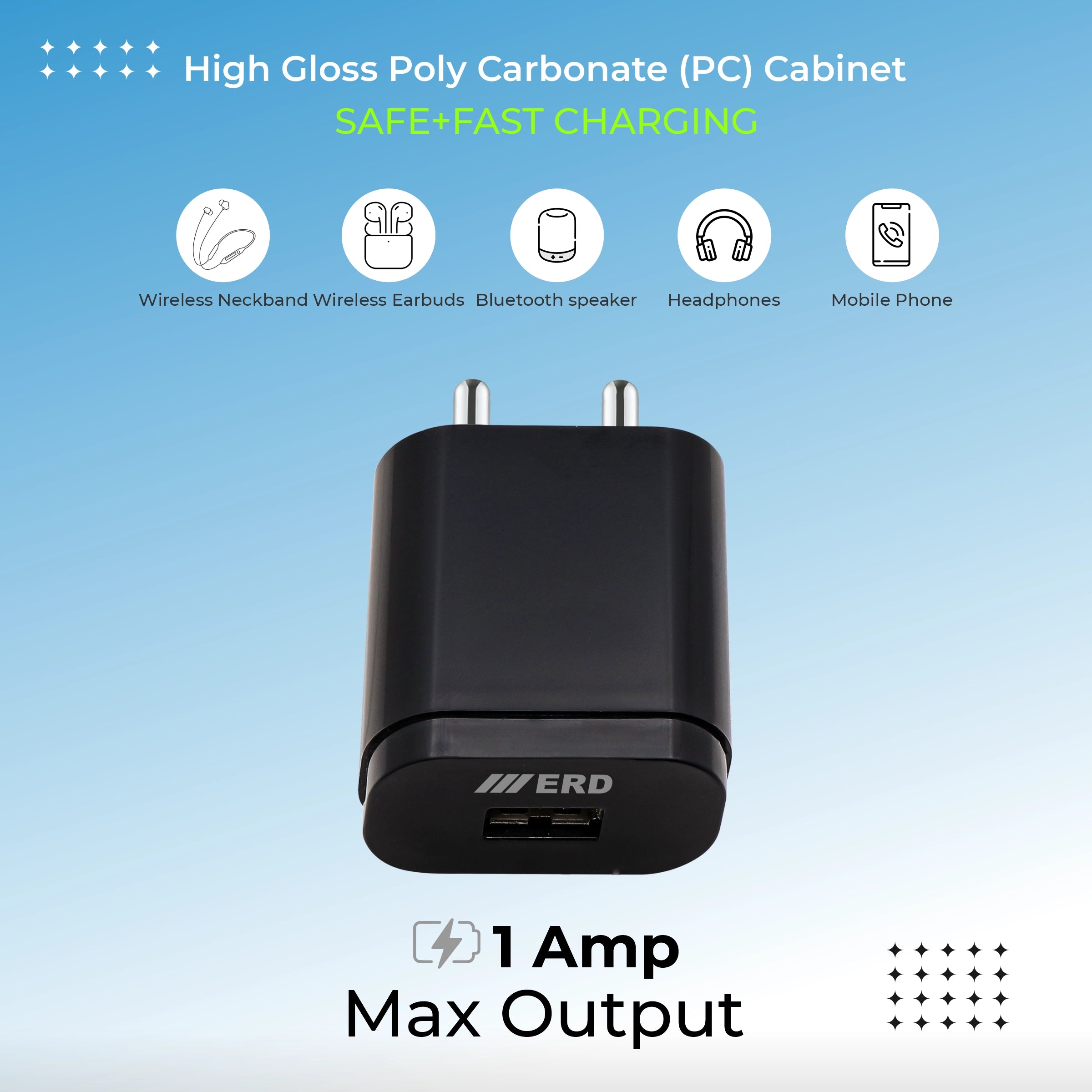 ERD TC-201 USB-A DOCK CHARGER  5W