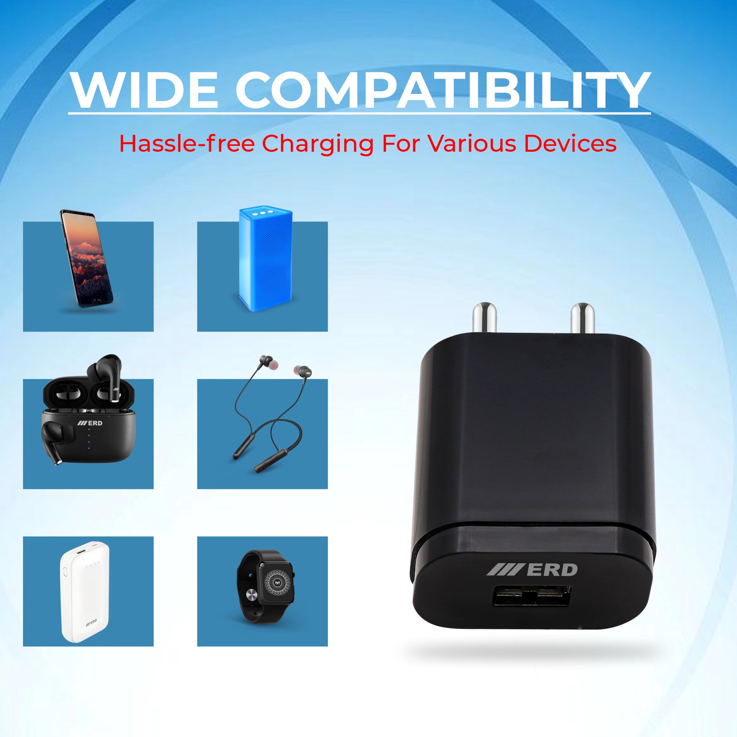 ERD TC-202 USB-A DOCK CHARGER 10W