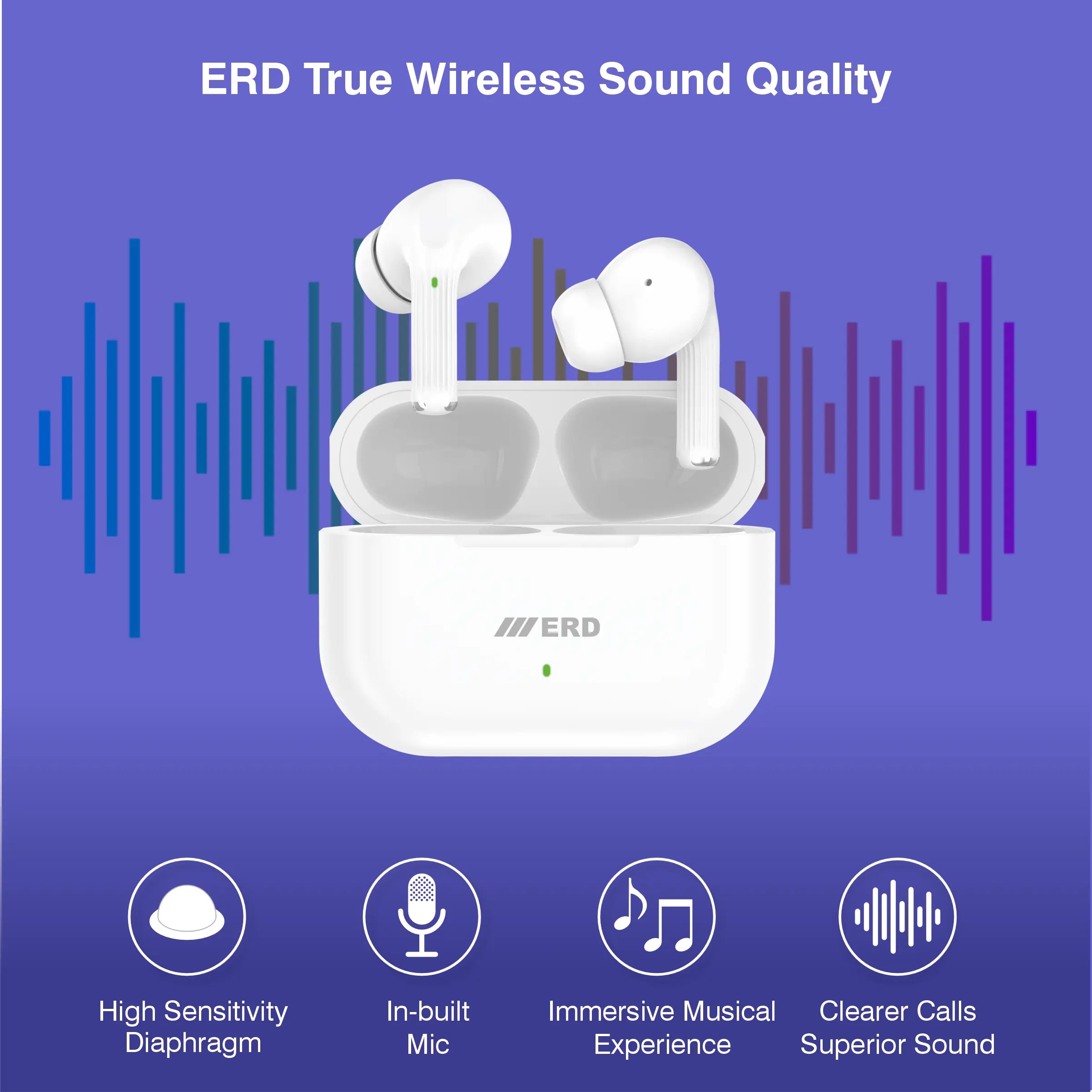 ERD TWS-110  Wireless Earbuds