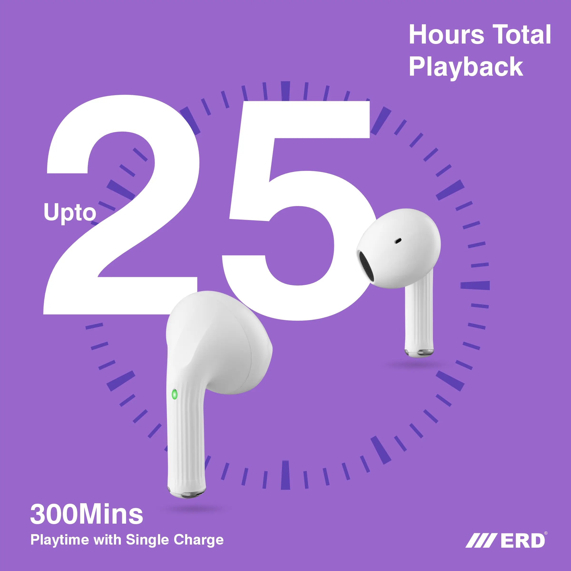 ERD TWS-120  Wireless Earbuds