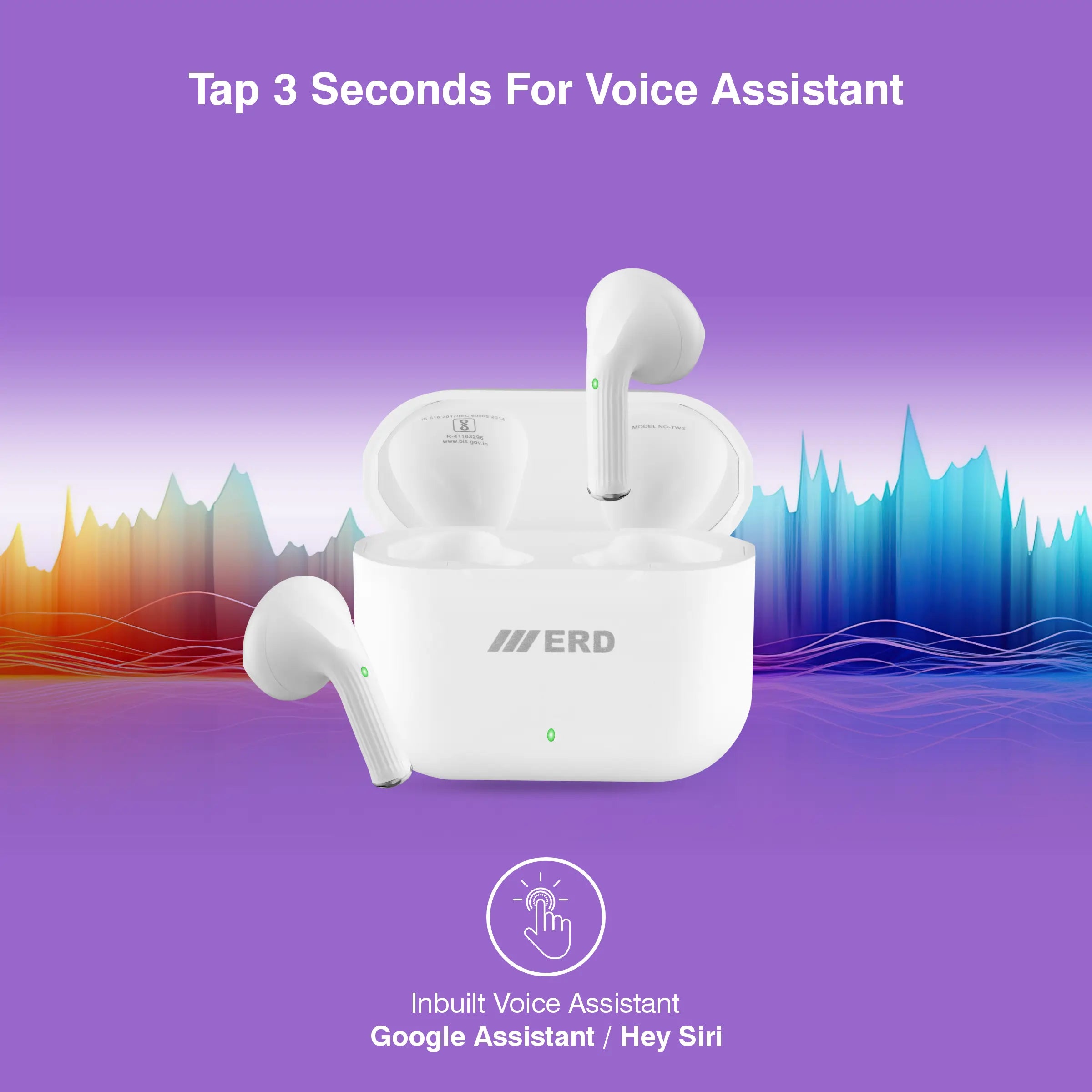 ERD TWS-120  Wireless Earbuds