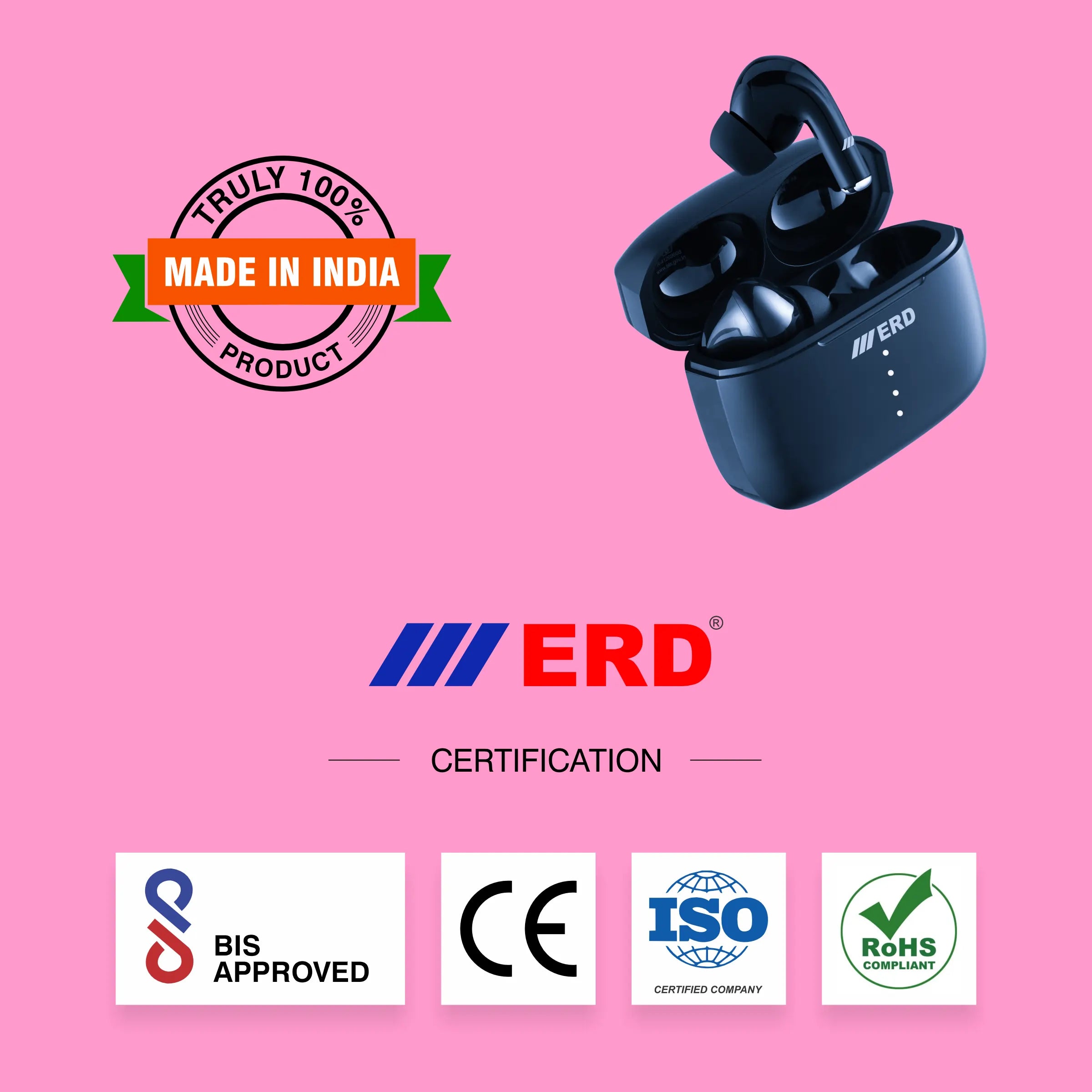 ERD TWS-18 Wireless Earbuds