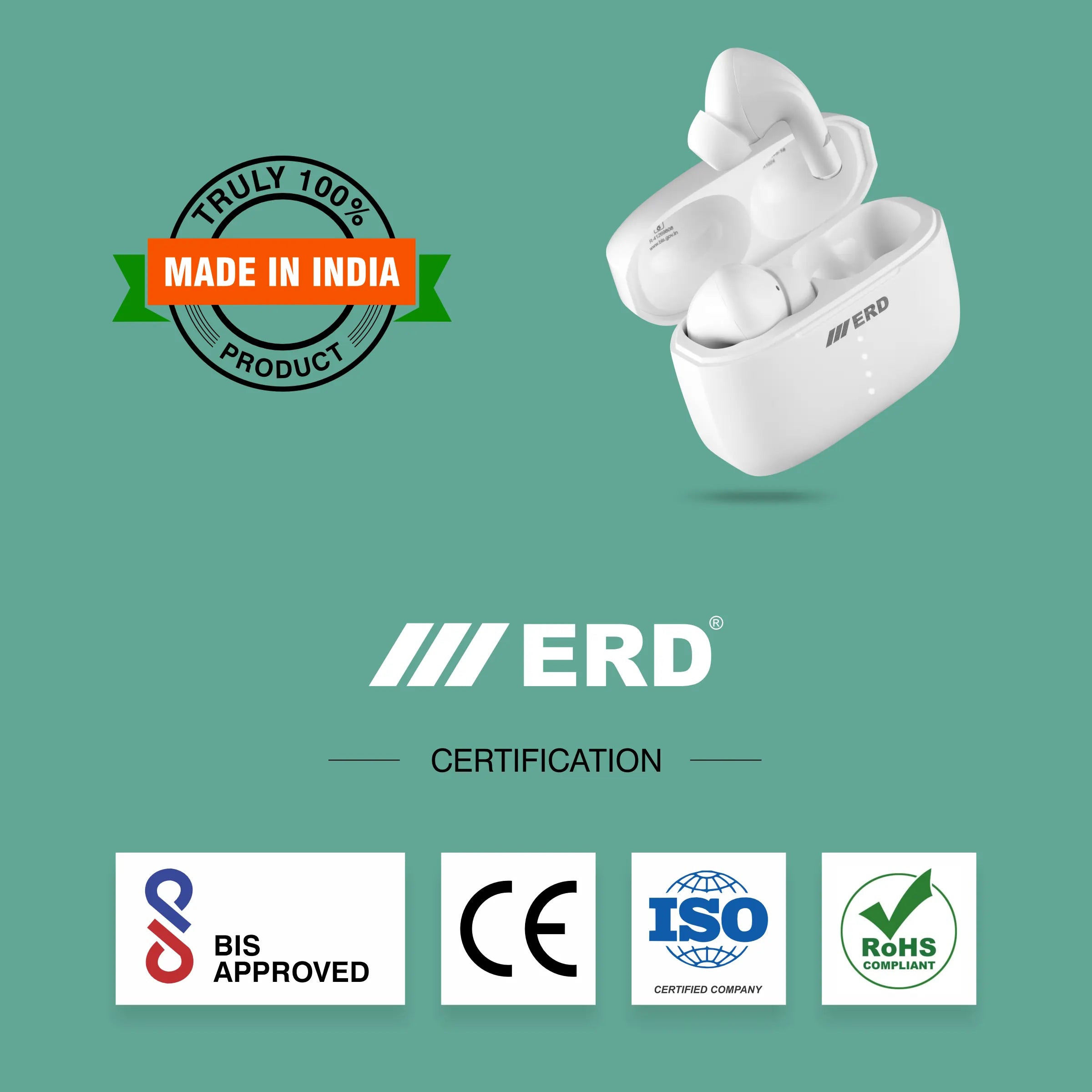 ERD TWS-18 Wireless Earbuds