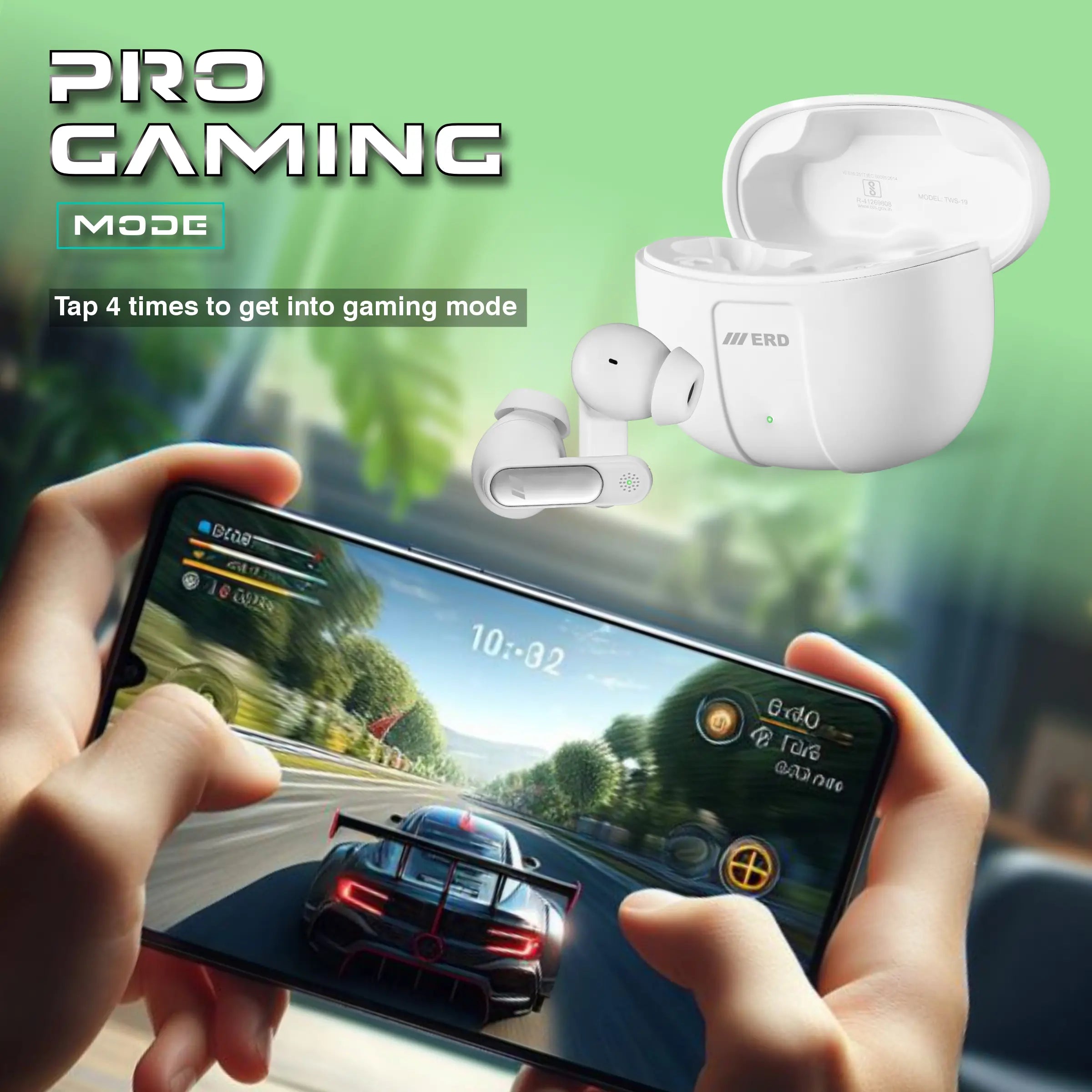 ERD TWS-19 Wireless Earbuds