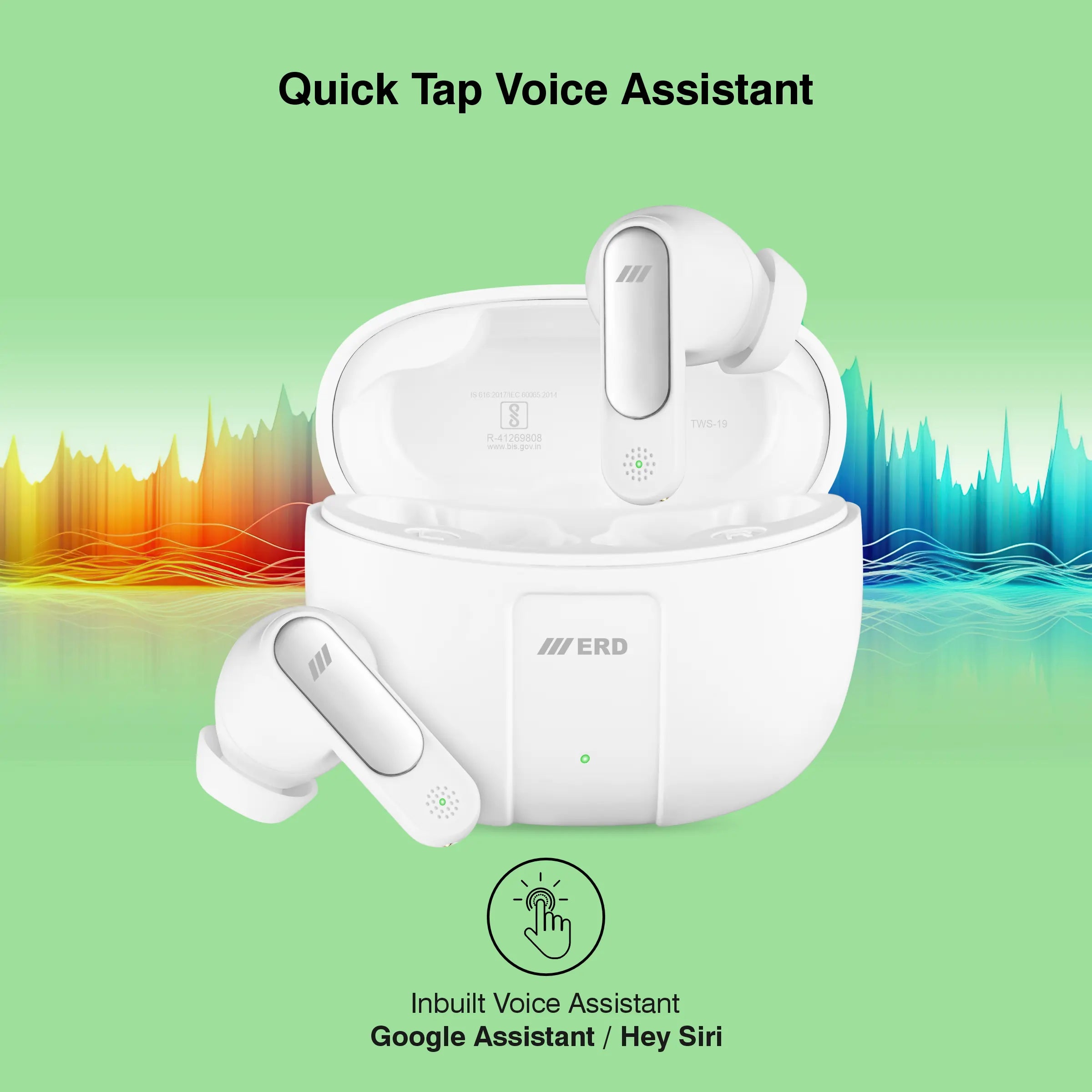 ERD TWS-19 Wireless Earbuds