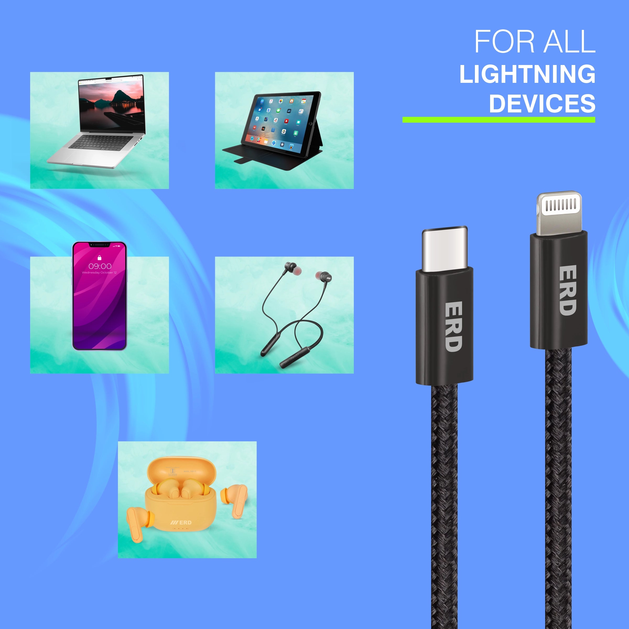 ERD UC-326 USB-C TO LIGHTNING BPB 25W