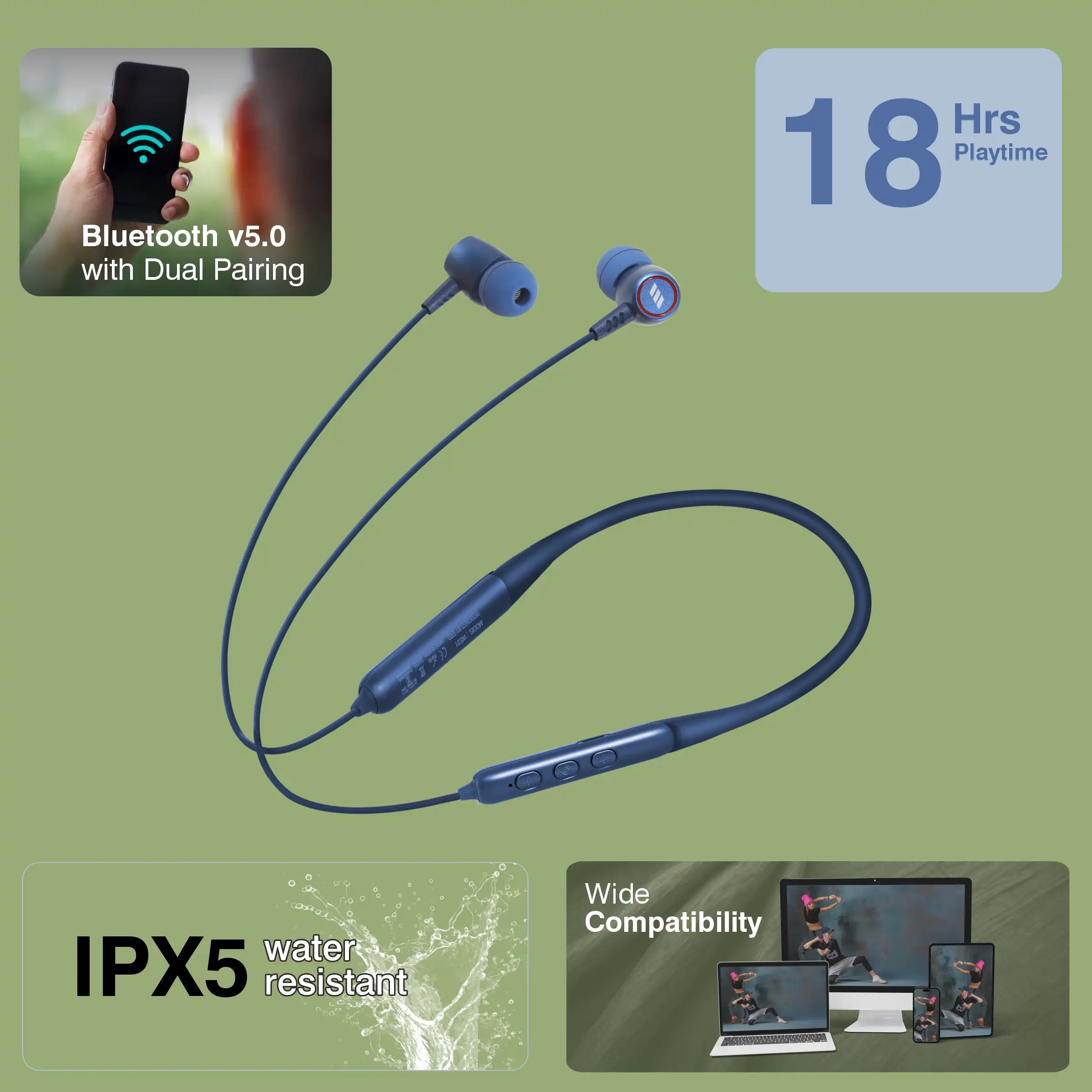 ERD WE-31 WIRELESS EARPHONE