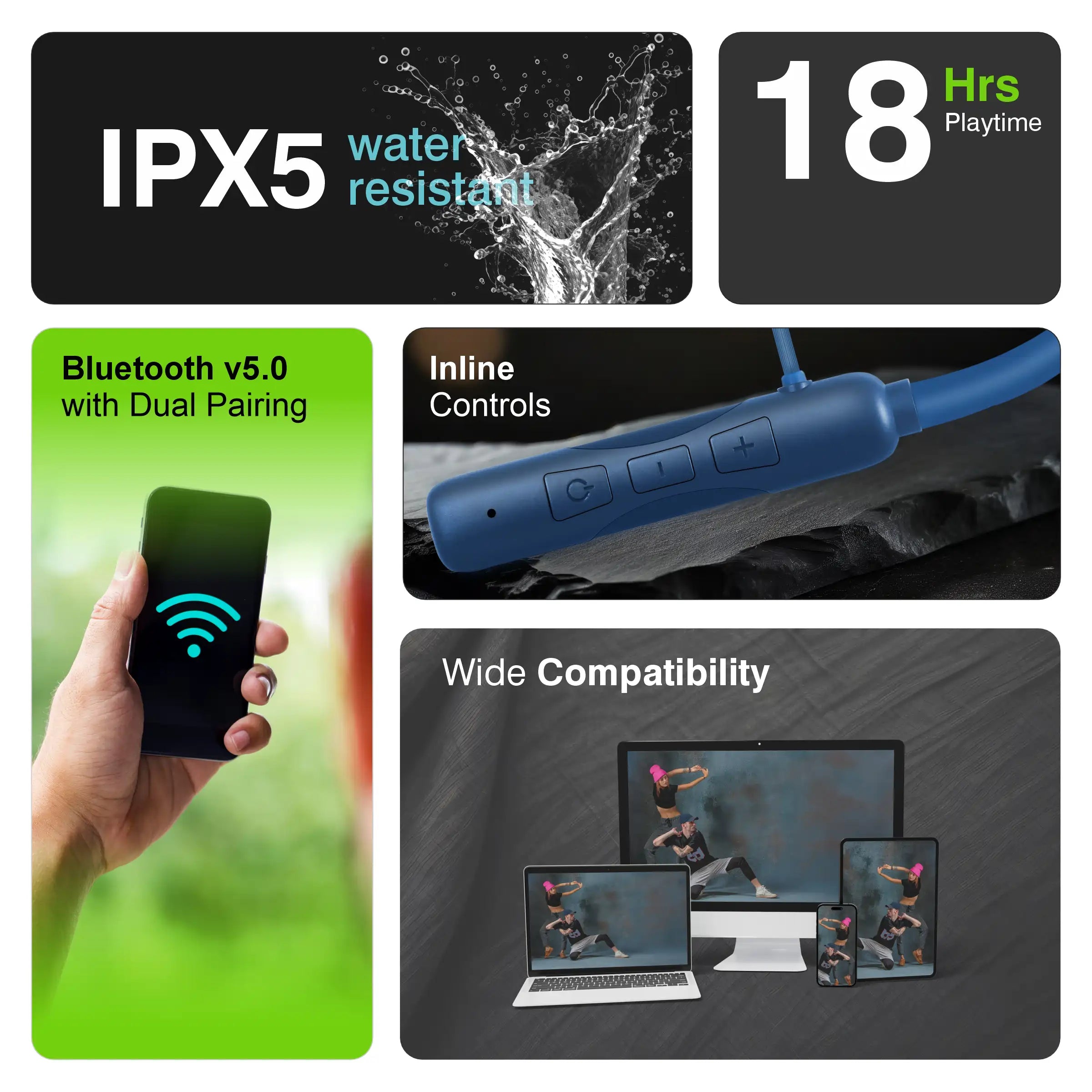 ERD WE-41 WIRELESS EARPHONE