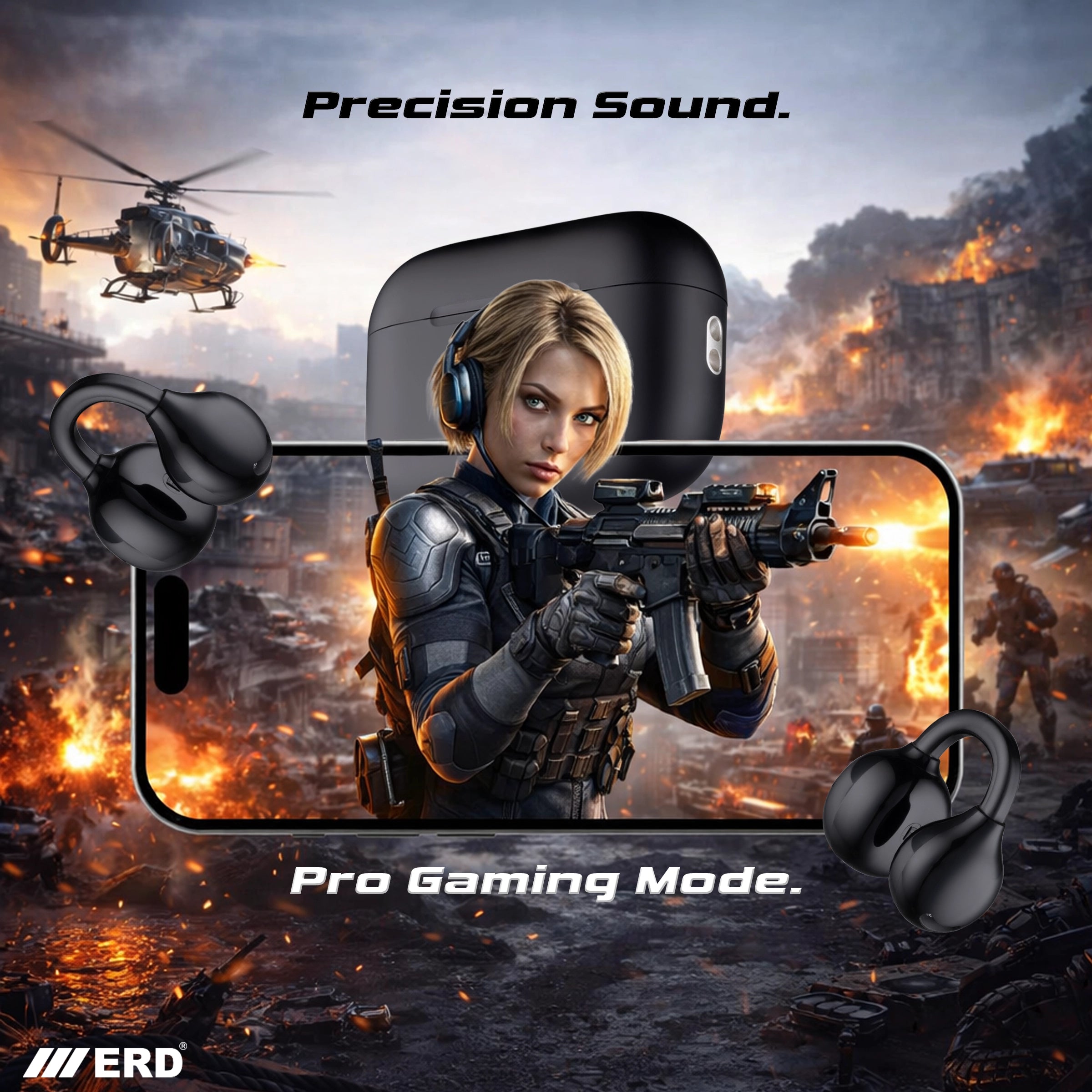 ERD OWS-100 Wireless Earbuds