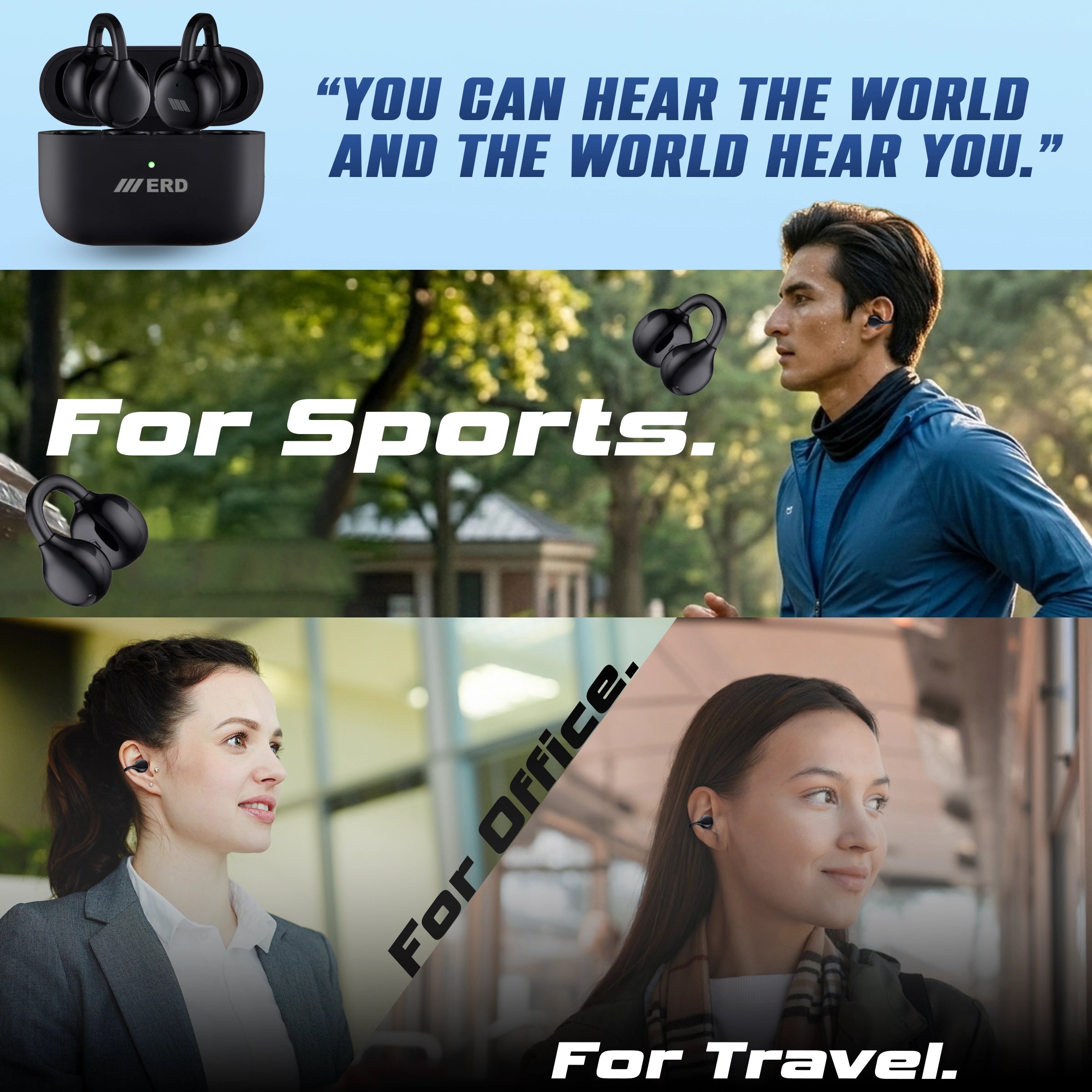 ERD OWS-100 Wireless Earbuds