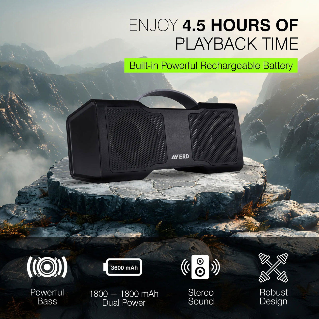 ERD BTS-31 20W Bluetooth Speaker