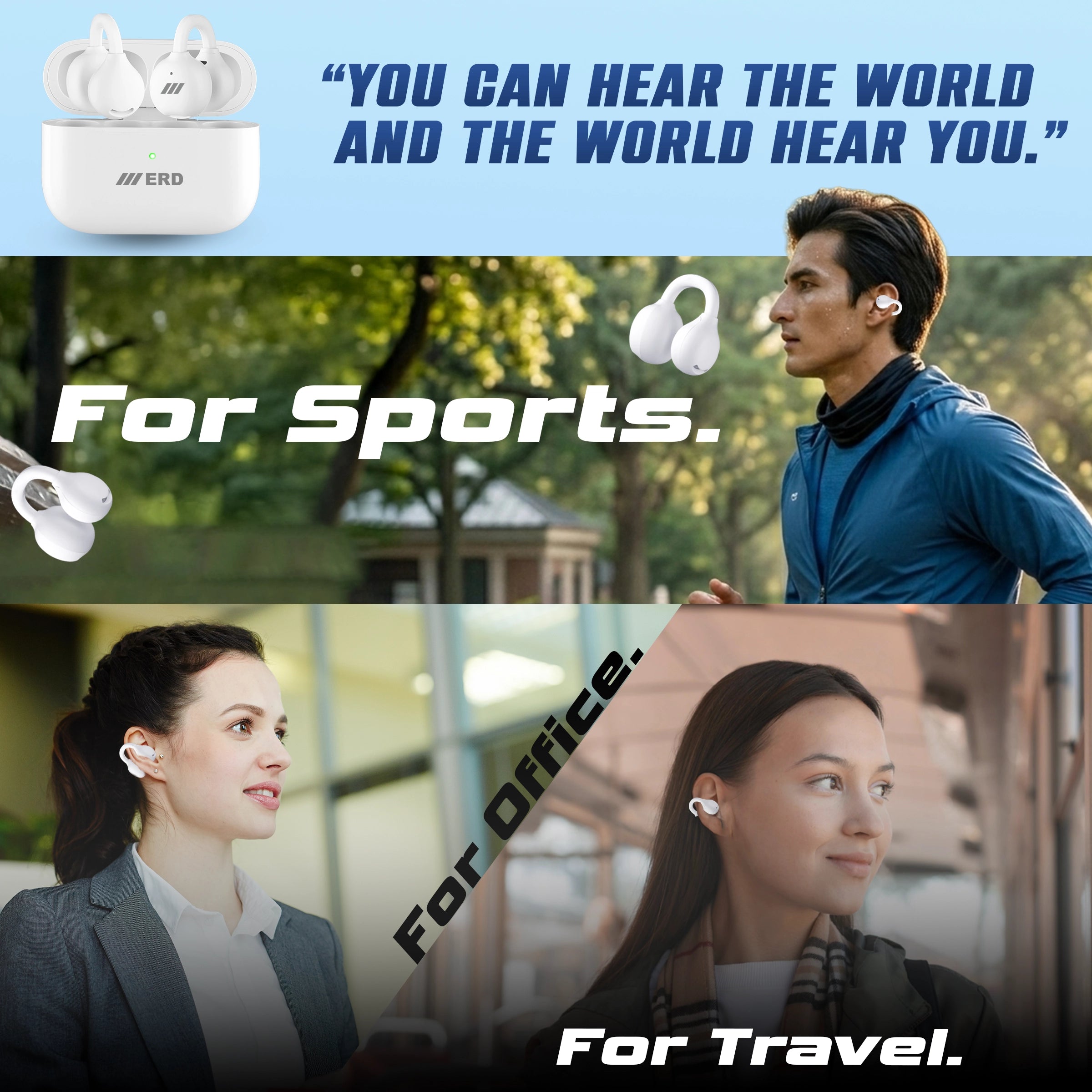 ERD OWS-100 Wireless Earbuds